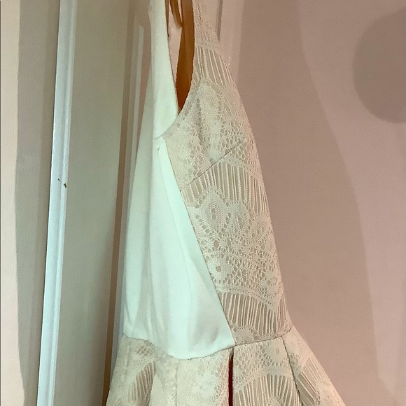 Love Ady light rose pink & white patterned dress - Picture 3 of 4